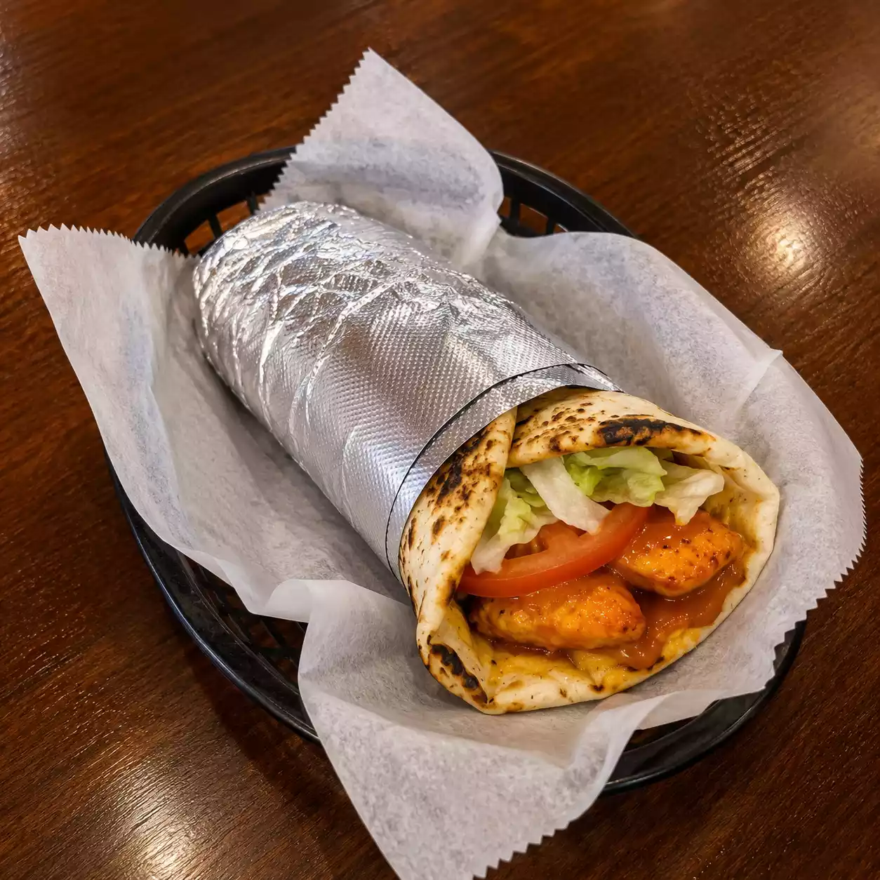 Buffalo Joojeh sandwich